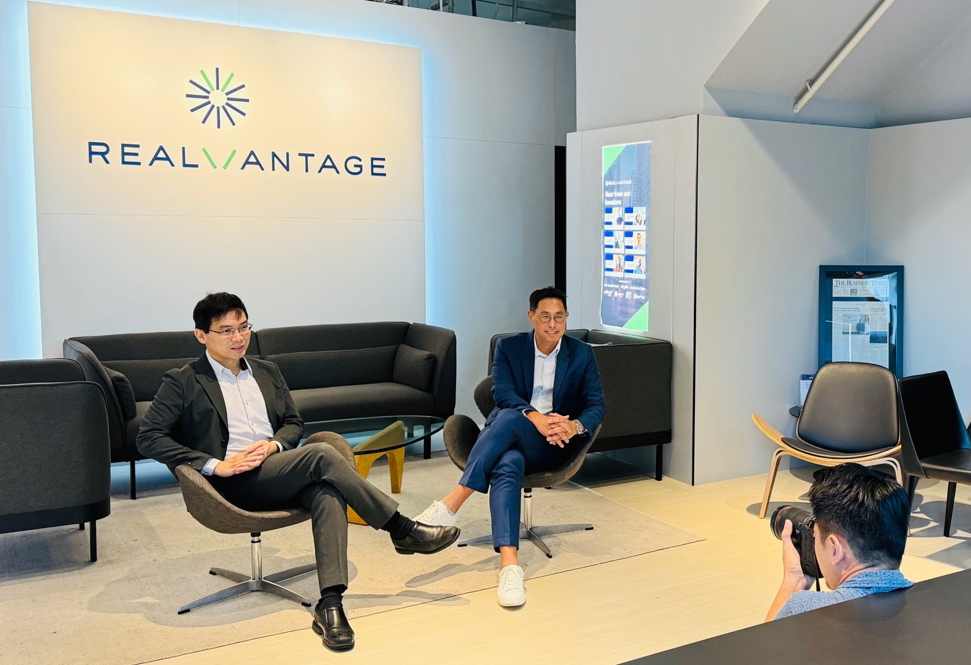 From left to right: Foo Mao Ching and Keith Ong