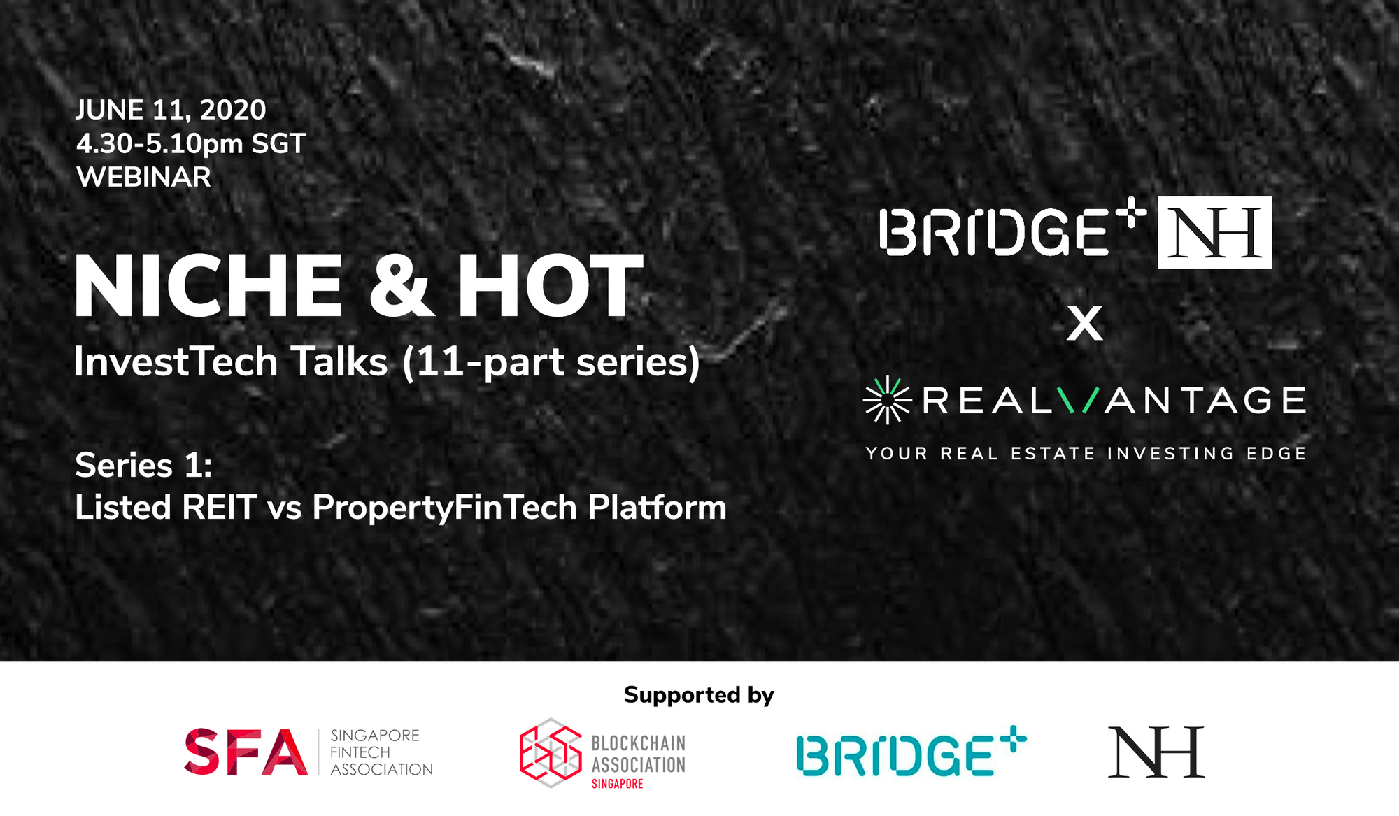 Invited Talk - RealVantage Weighs in on Proptech / FinTech Platforms