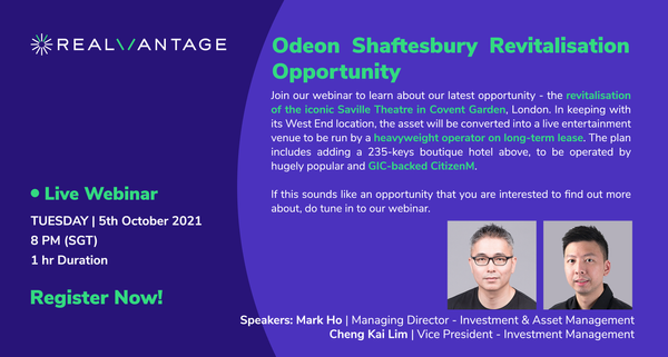 Odeon Shaftesbury Revitalisation Opportunity