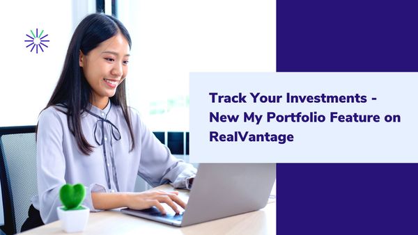 Track Your Investments - New My Portfolio Feature on RealVantage